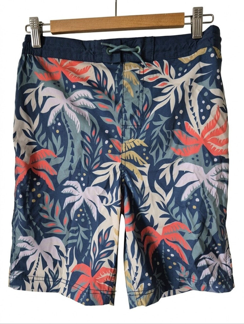 Old Navy Boys’ Swim Shorts – Tropical Design - Size 18 (XXL)